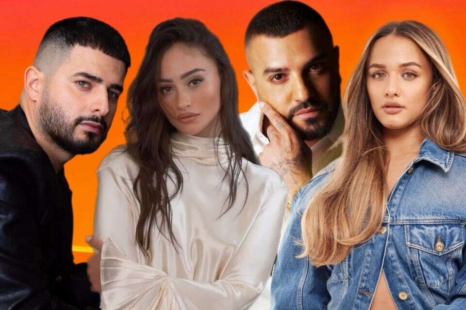 עדן בן זקן, איתי לוי, אגם בוחבוט ועדן חסון - מועמדים למצעד השנתי , שי פרנקו, אנג'ל הפקות, אלון שפרנסקי, נדב צור