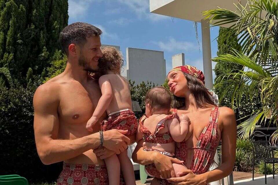 נטע אלחמיסטר ורמי גרשון עם הילדים , אינסטגרם