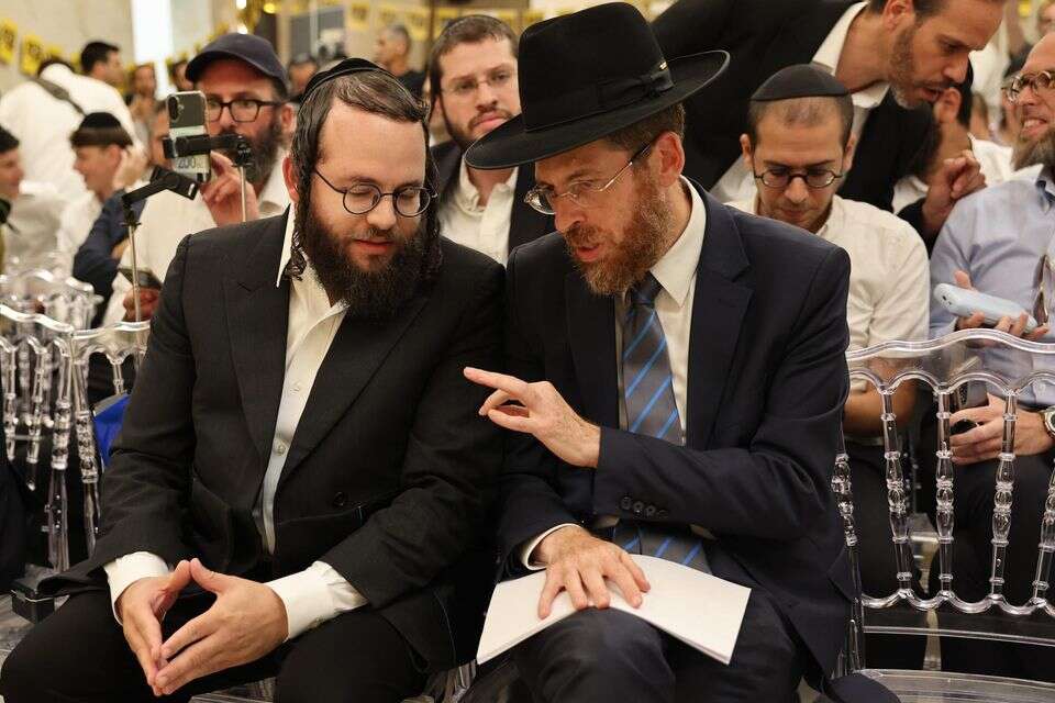 מוטי לייטנר באירוע השקת מפלגתו , אורן בן חקון