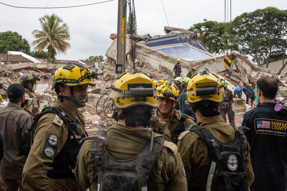 משלחת פיקוד העורף בקולומביה , דובר צה"ל