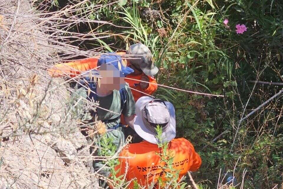 המחלצים בנחל אל על בגולן , דוברות המשטרה