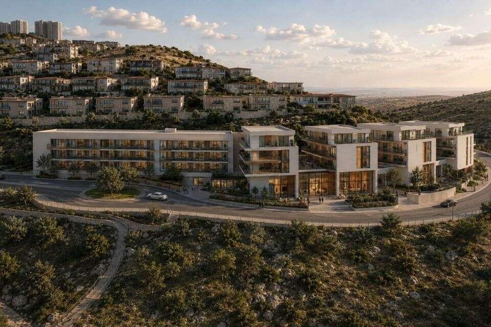 הדמיה של השכונה החדשה ביישוב אפרת , משרד אדריכלים דביר יחיעם