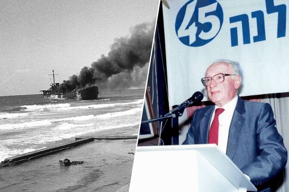 מפקד האלטלנה מטעם אצ"ל אליהו לנקין. 78 שנה אחרי, האונייה אותרה , לע"מ, באדיבות המשפחה