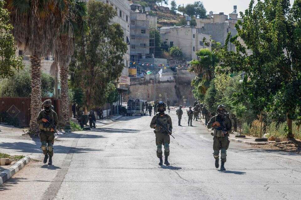 צה"ל מסייר ביהודה ושומרון (ארכיון) , AFP