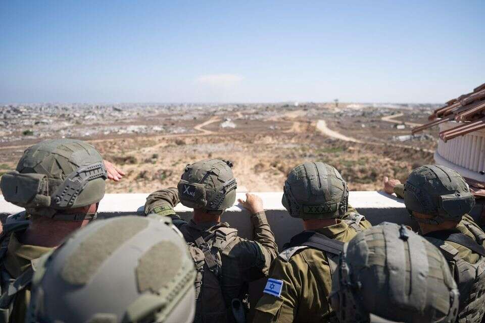 הרמטכ"ל זמיר ברצועת עזה , דובר צה"ל