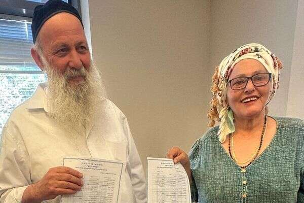 מיכל ושולי רנד עם הגט , מיכל רנד