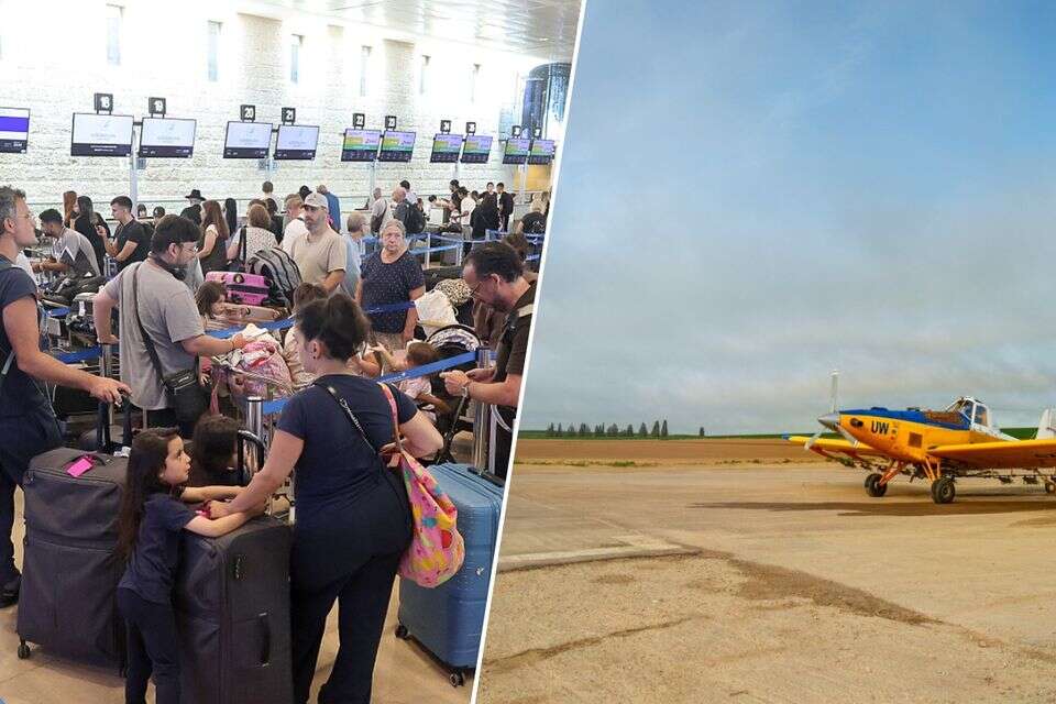 מנחת תעופה אזרחי ליד צקלג והעומס בנתב"ג לאחר השביתה , דויד פרץ, קוקו