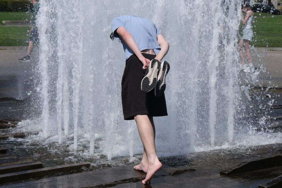 גל החום בגרמניה , GettyImages
