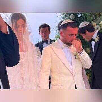 צפו: עומר אדם וסשה נכנסים לחופה