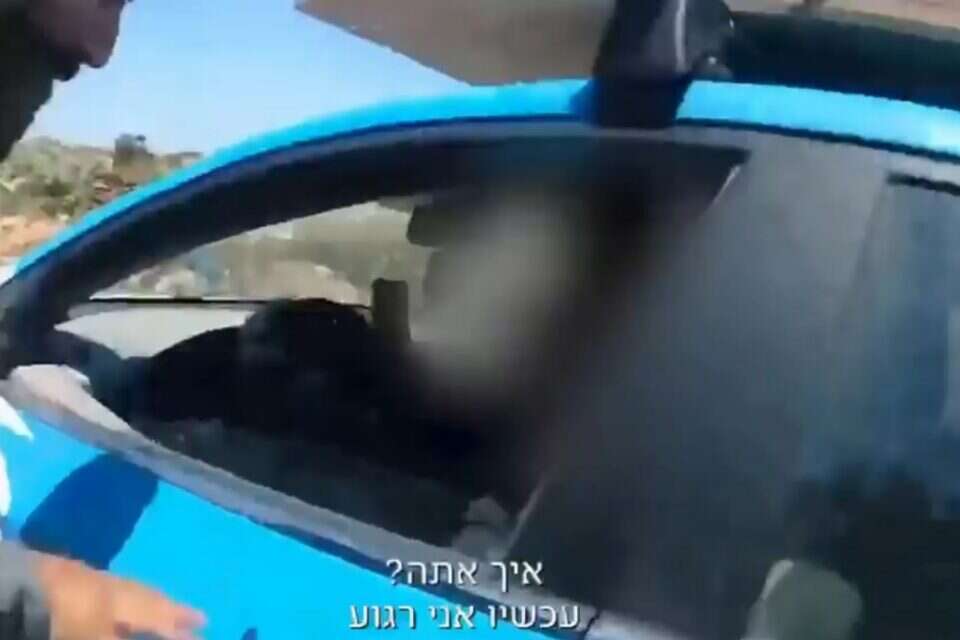 אדם חולץ משטח A, שאליו נכנס בטעות , דוברות המשטרה