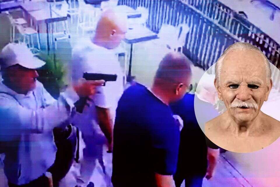 חיסול יאניס יושבייב, מימין: המסיכה , מצלמות אבטחה, עלי אקספרס