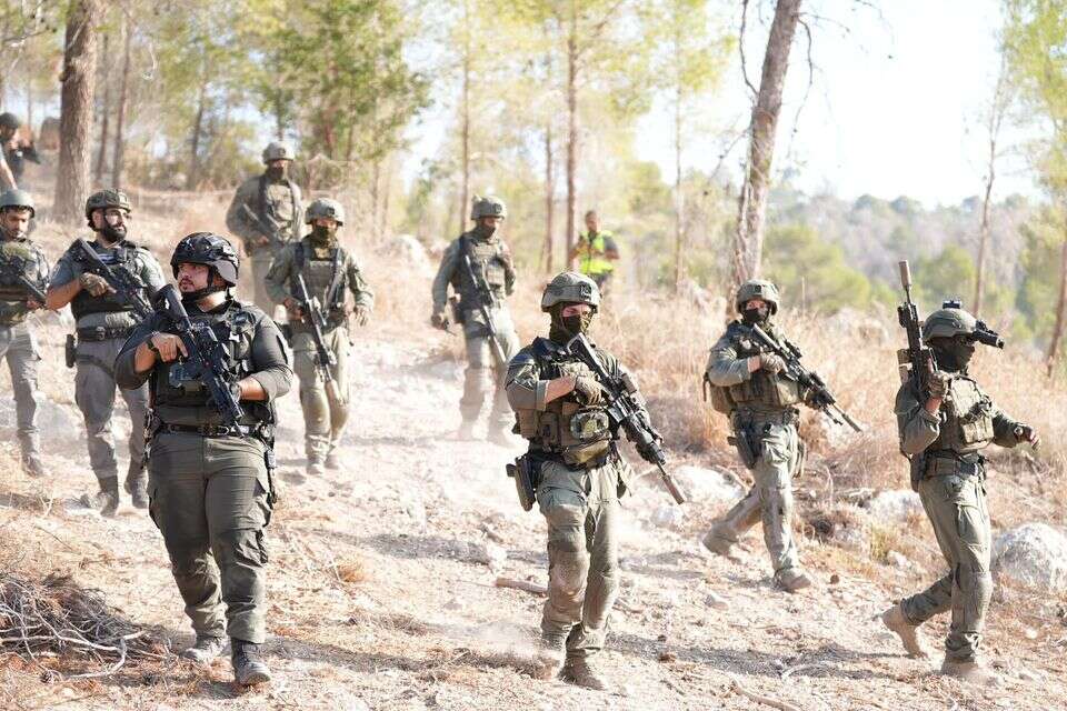 תרגיל של כוחות הביטחון (ארכיון) , דוברות המשטרה