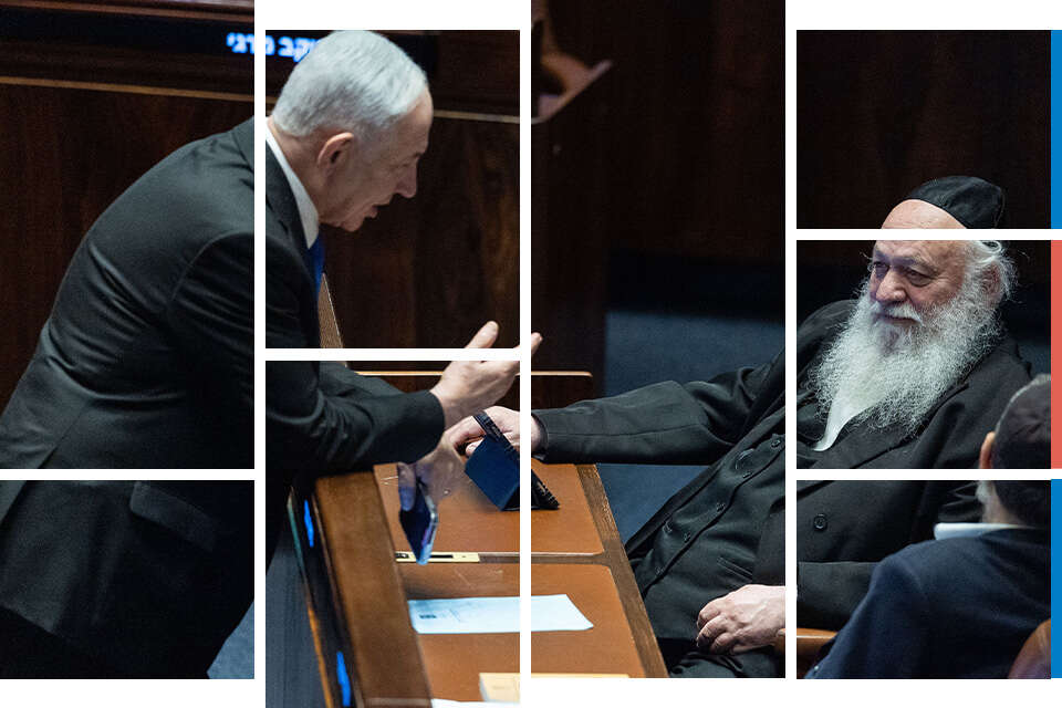 טלפון מפתיע מהלשכה: "לא נמליץ עליו, אז אל תחתום". גולדקנופף ונתניהו , יונתן זינדל/פלאש 90