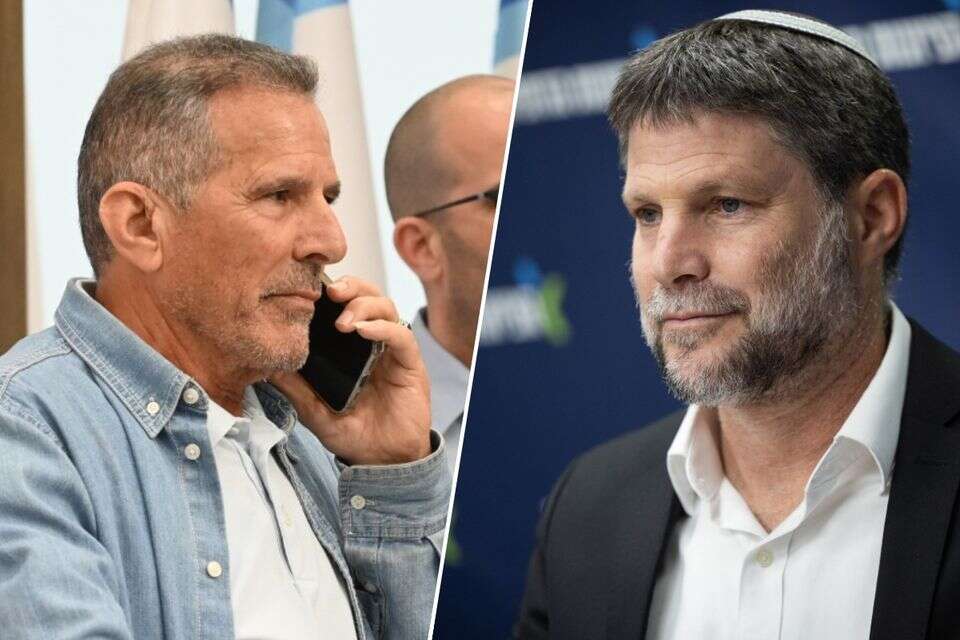 "צר לי על שאני מטריד אותך". פנחס עידן ובצלאל סמוטריץ' , יוסי זליגר ואורן בן חקון