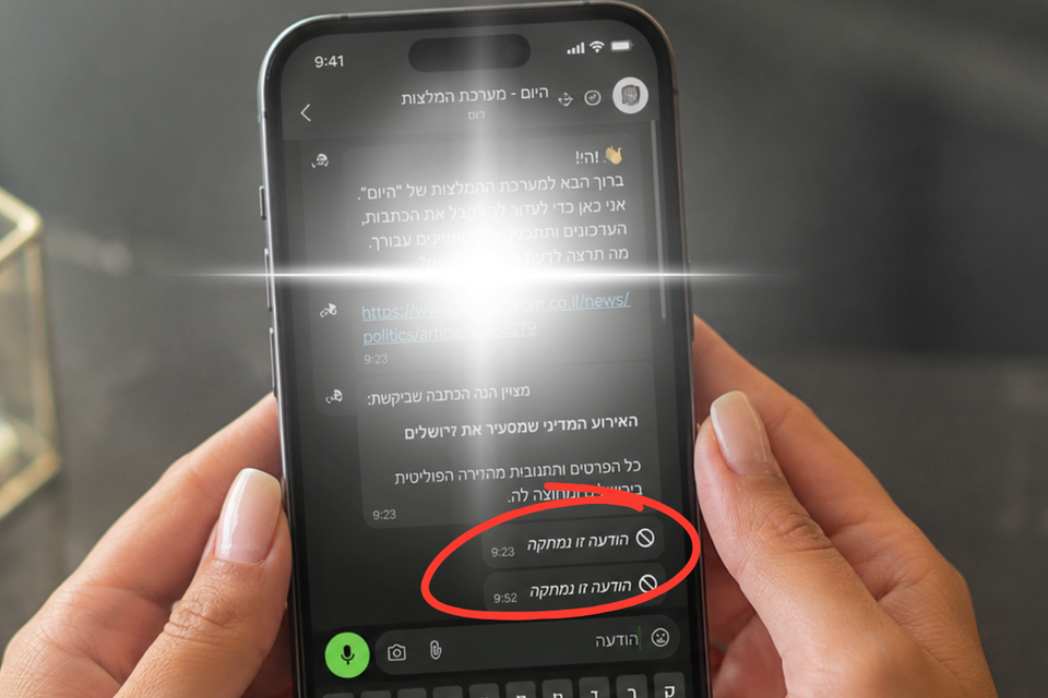 צעד אחד צעד: הדרך לראות הודעות שנמחקו בוואטסאפ , ג'מיני