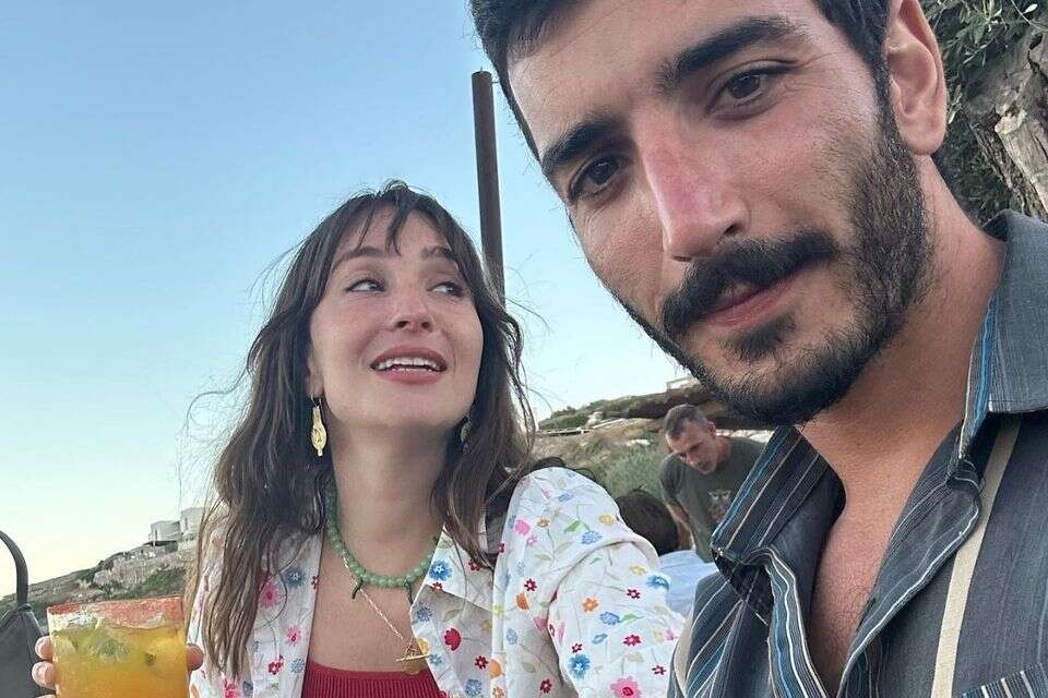 עידו קציר ושירה נאור. השחקנית חוגגת יום הולדת 33 ,