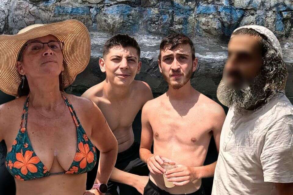 הטובלים במעיין איתמר , סהר אברהמי