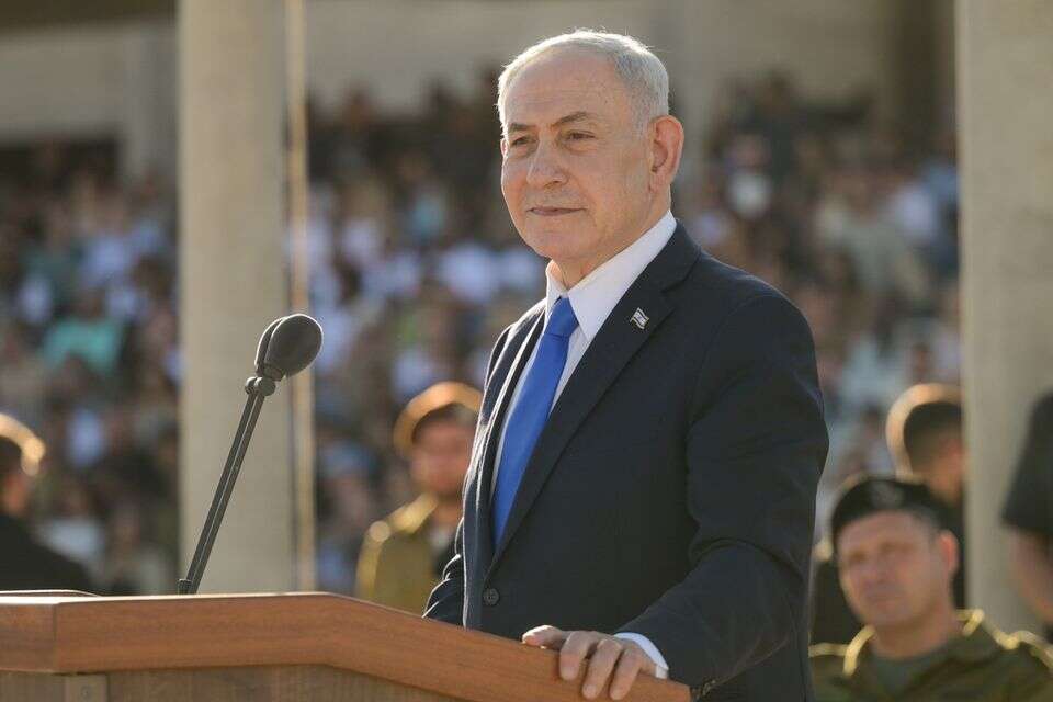 נתניהו בטקס סיום קורס קצינים , מעיין טואף / לע״מ