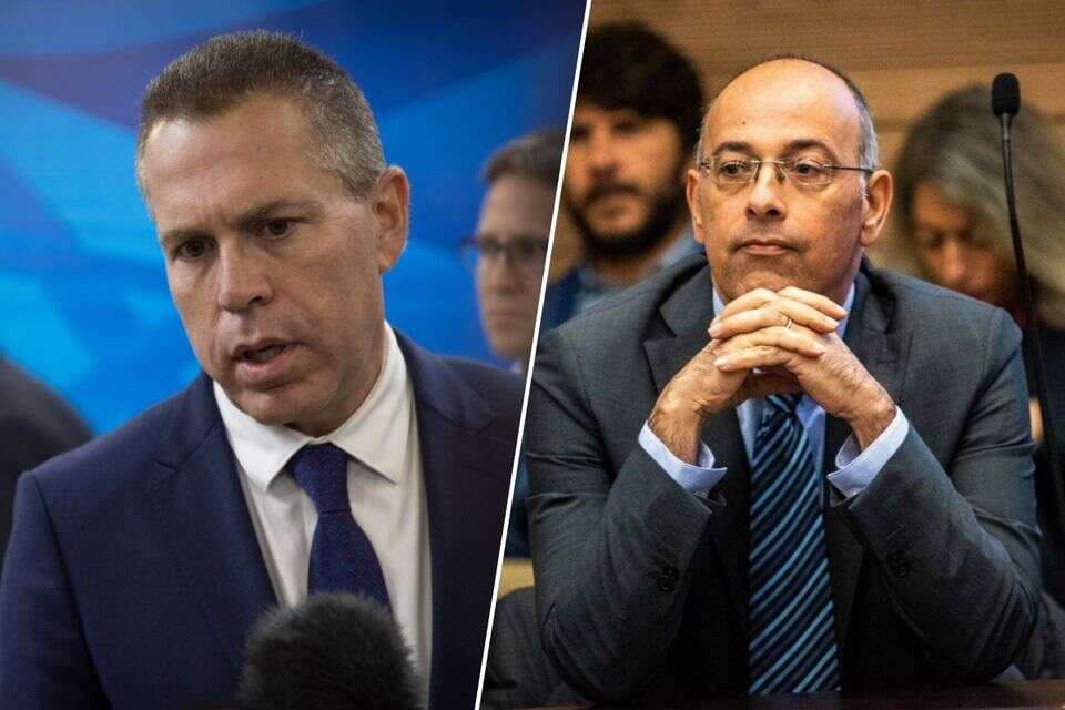 פרופ' ירון זליכה וח"כ גלעד ארדן , הדס פרוש/פלאש90, אורן בן חקון
