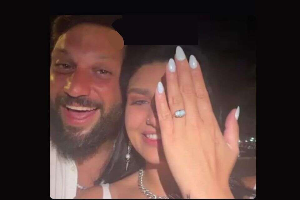 נופיה ועמית מאורסים , צילום מסך מתוך אינסטגרם