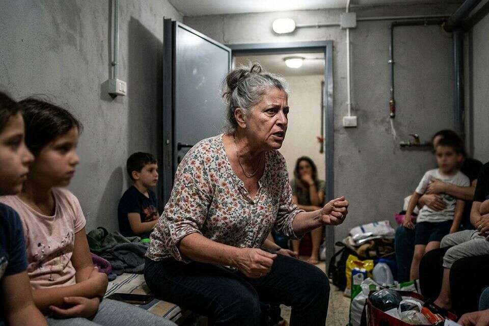 סבתא זפטה, גרסת ראשון לציון. אילוסטרציה , נוצר באמצעות AI