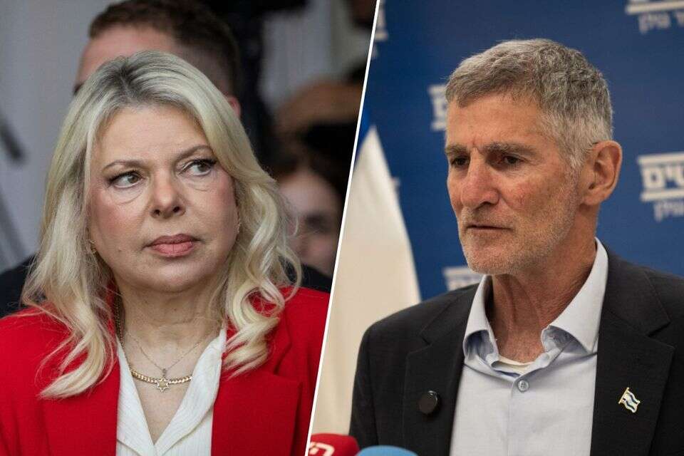 יאיר גולן ושרה נתניהו , חיים גולדברג/פלאש90, אורן בן חקון