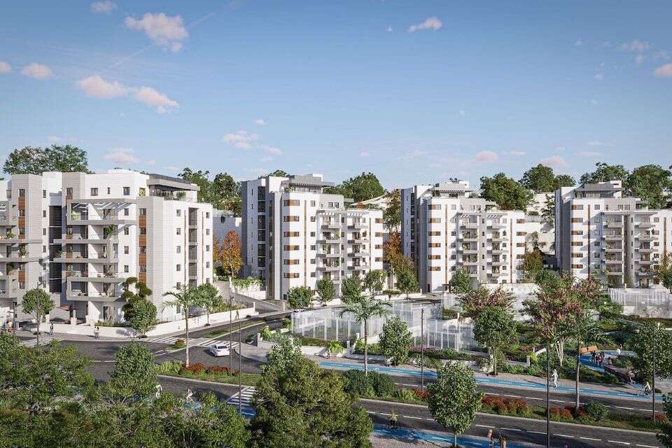 פרויקט אדרת ירושלים של קבוצת רם אדרת וחברת סלעית בשכונת גבעת המטוס , הדמיה: Snapshot & Cohen