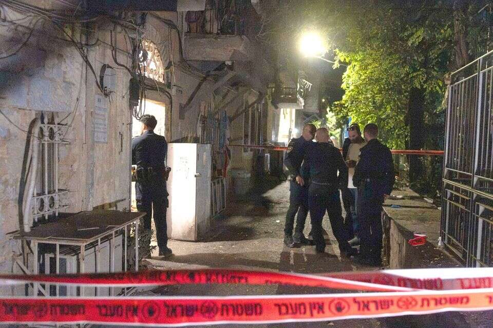 זירת פשע , חיים גולדברג/פלאש 90