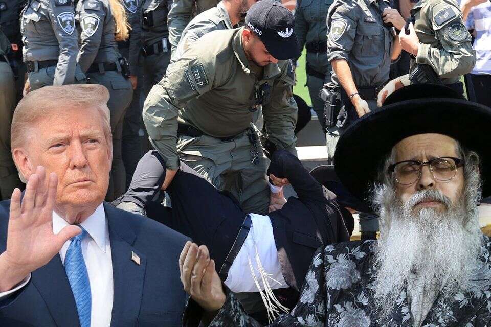 טראמפ, סאטמר והתפרעות החרדים , דוד כהן גיני, רויטרס, קוקו