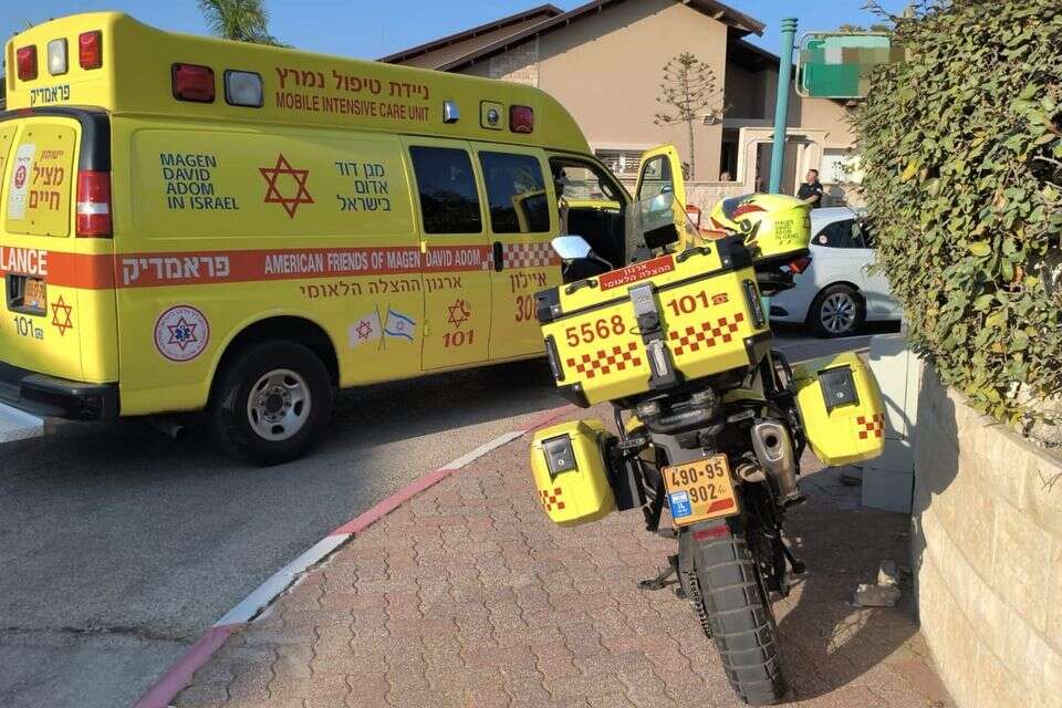 אמבולנס בזירה ביבנה , תיעוד מבצעי מד"א
