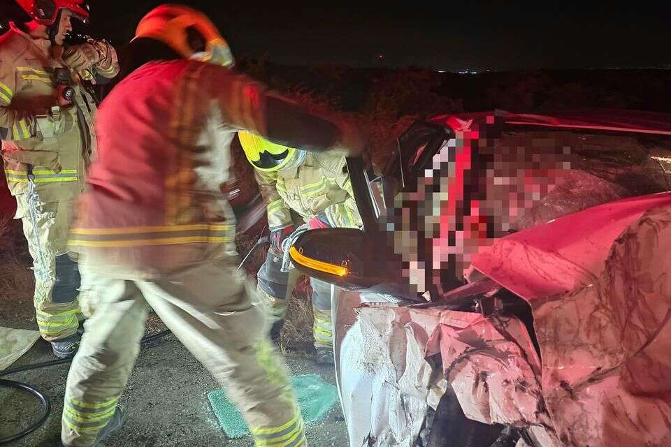 זירת התאונה הקשה בצפון , דוברות מד"א