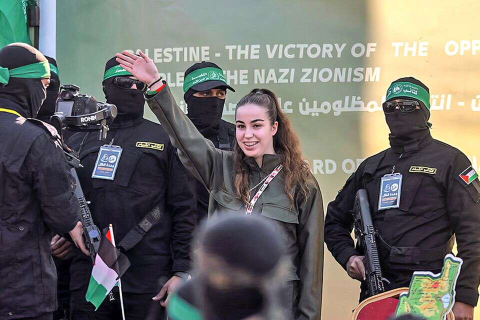 אגם ברגר משתחררת מן השבי, ינואר 2025 , EPA