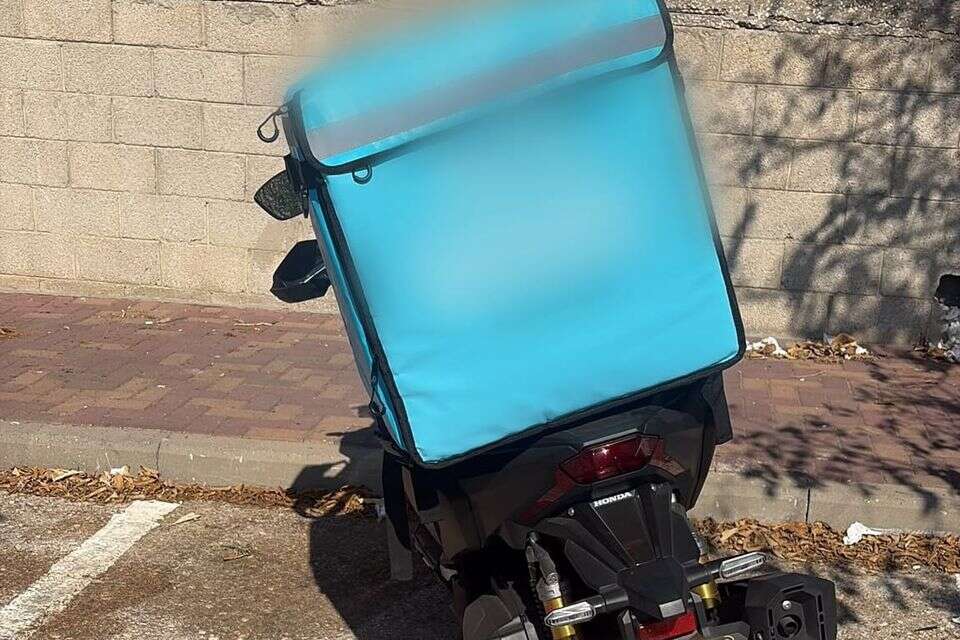 אופנועו של הנאשם שלמה ראובן , דוברות המשטרה