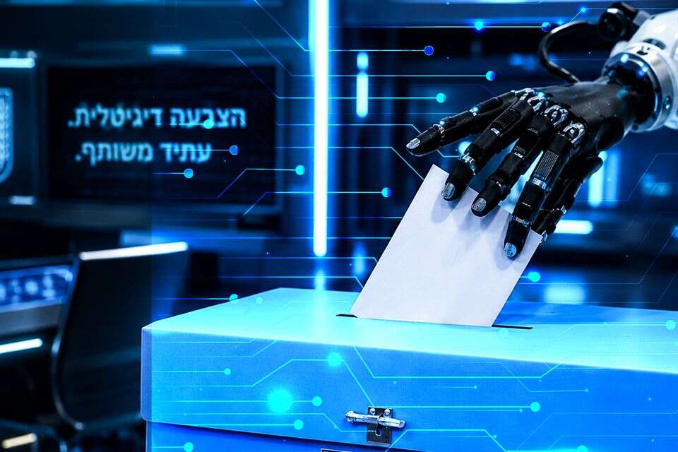 קלפי או קלפי ai? בחירות 2026 יהיו בחירות אלגוריתמיות , נוצר באמצעות ChatGPT