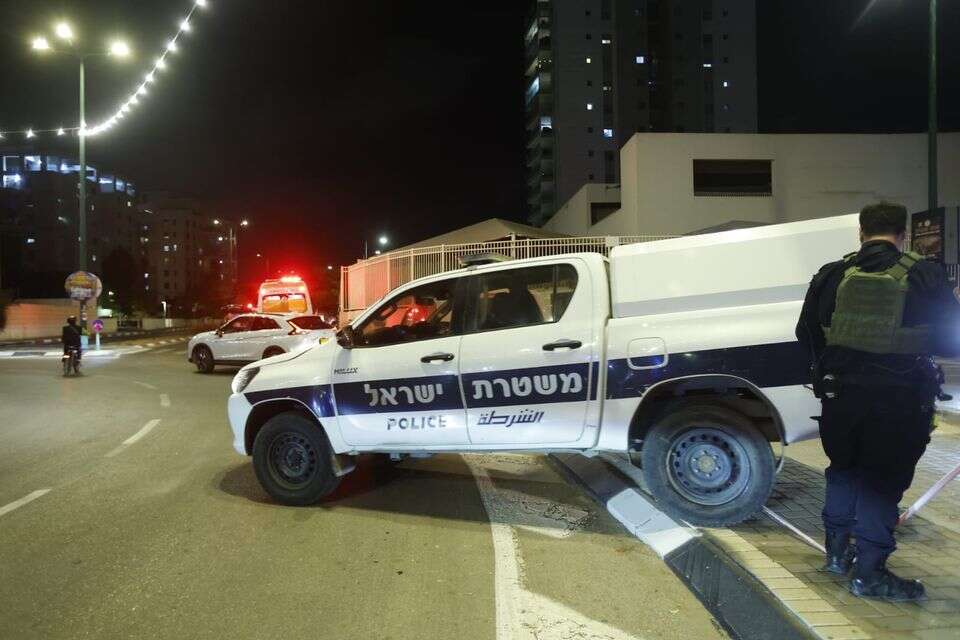 ניידת בזירת האירוע , ניידת משטרה