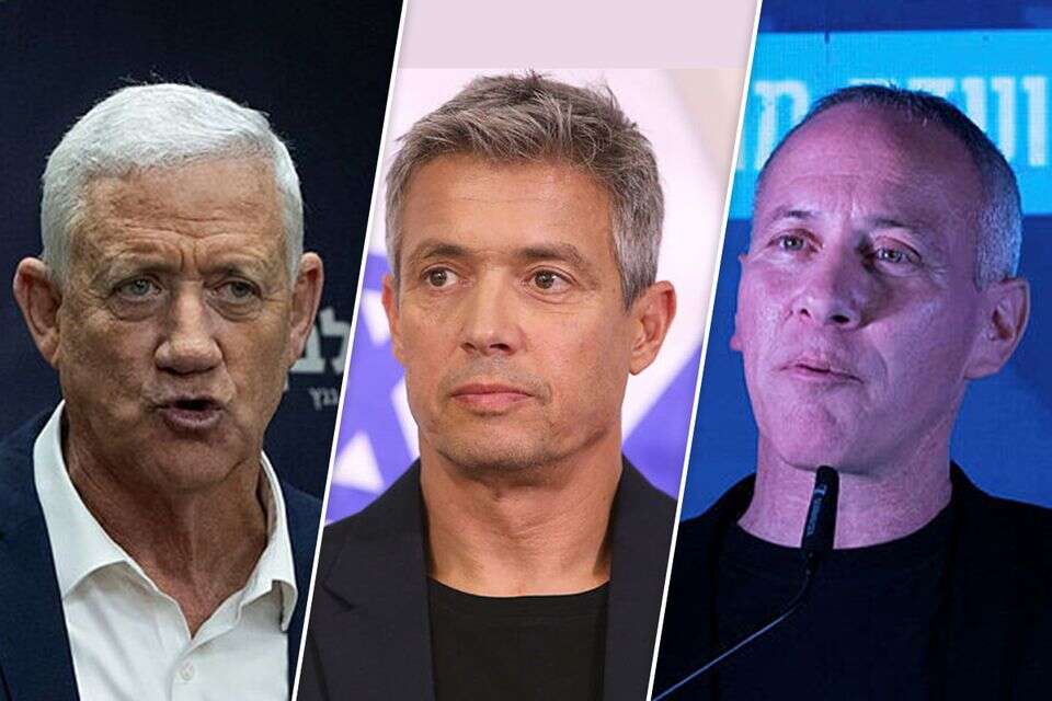 חילי טרופור, יועז הנדל, בני גנץ , אורן בן חקון, גדעון מרקוביץ'