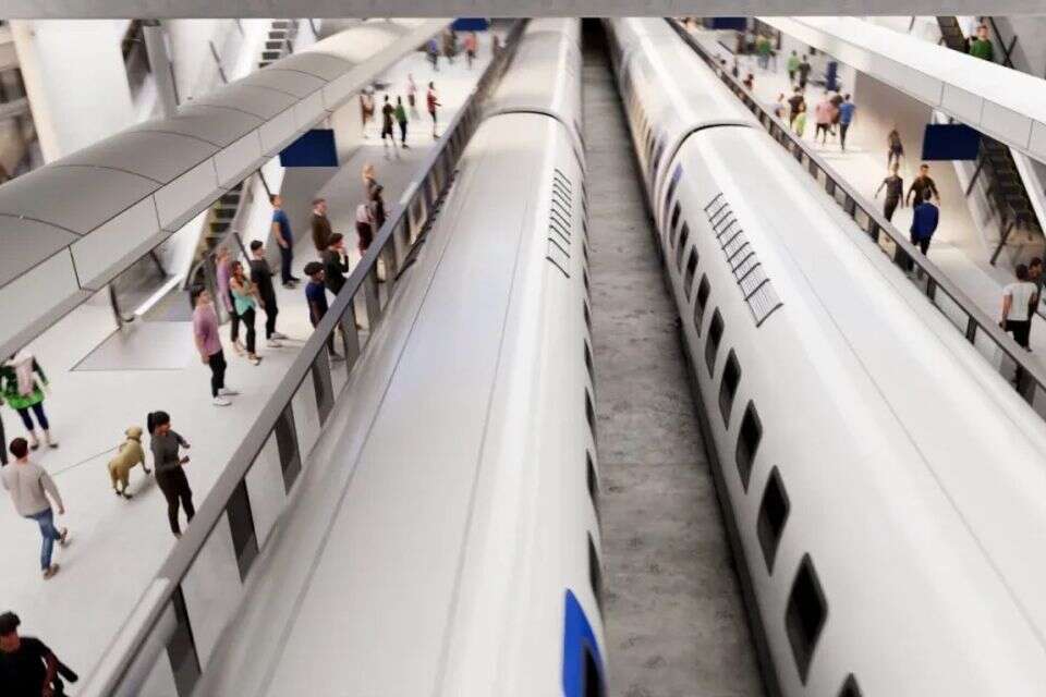 14 רציפים יוקמו: שישה מהם מתחת לפני הקרקע ושמונה מעל פני הקרקע , 27א