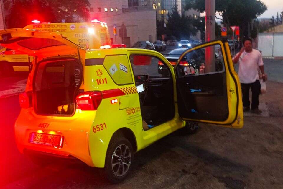 זירת הירי בירושלים , תיעוד מבצעי מד"א