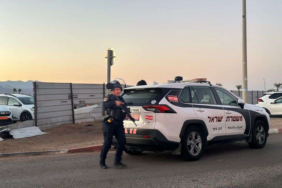 לוחמי משטרה במהלך התרגיל הצבאי באילת , דוברות משטרת ישראל