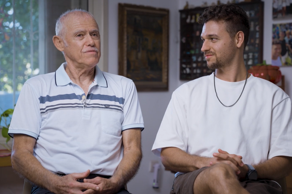 מתיקות מדור לדור: הלוחם שמוצא עוגן אצל סבו. עידו וסבו ארבל , אתר "היום"