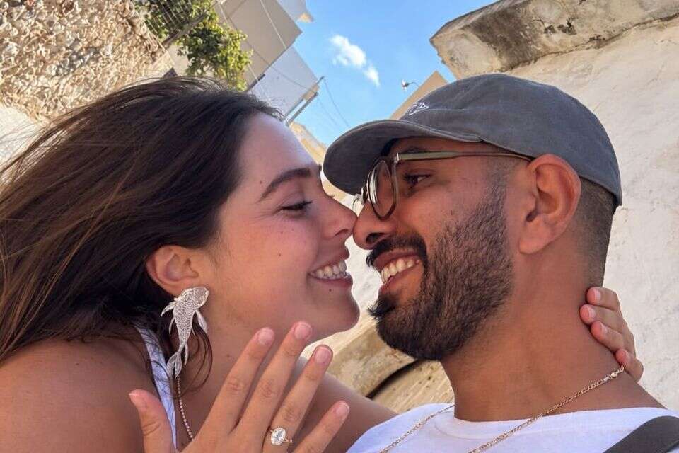 הצעת הנישואין של הזמרת תמר ריילי  , מתוך עמוד האינסטגרם של תמר ריילי 