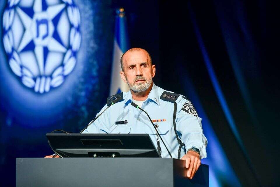 מפכ"ל המשטרה דני לוי בהרמת הכוסית , דוברות המשטרה