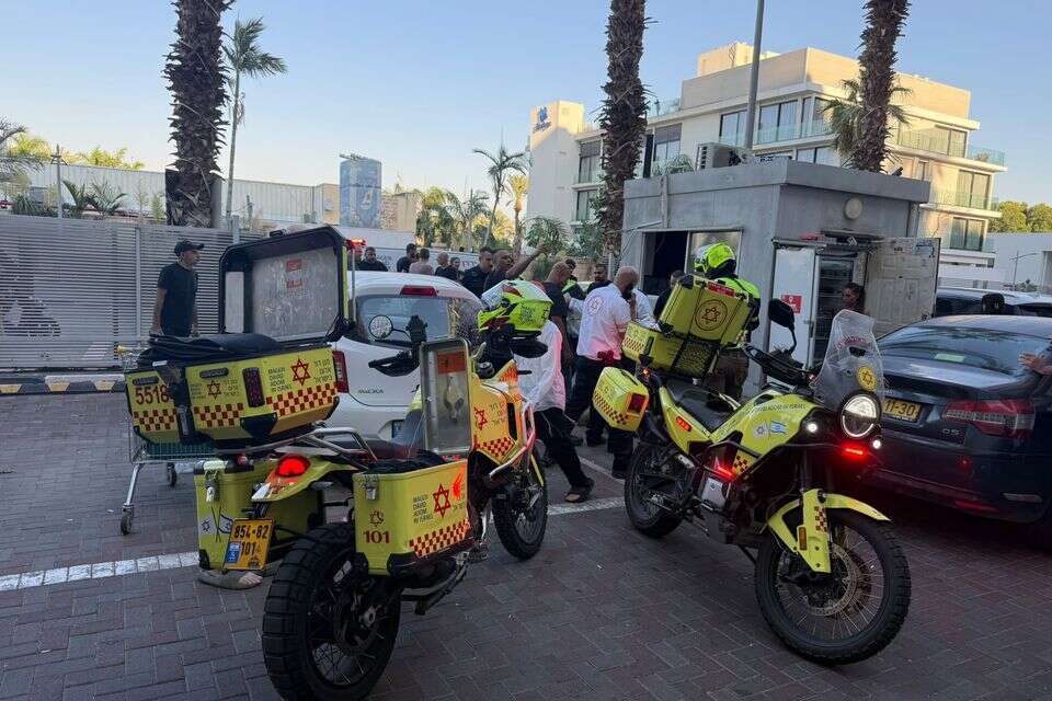 זירת הירי בטבריה , תיעוד מבצעי מד"א