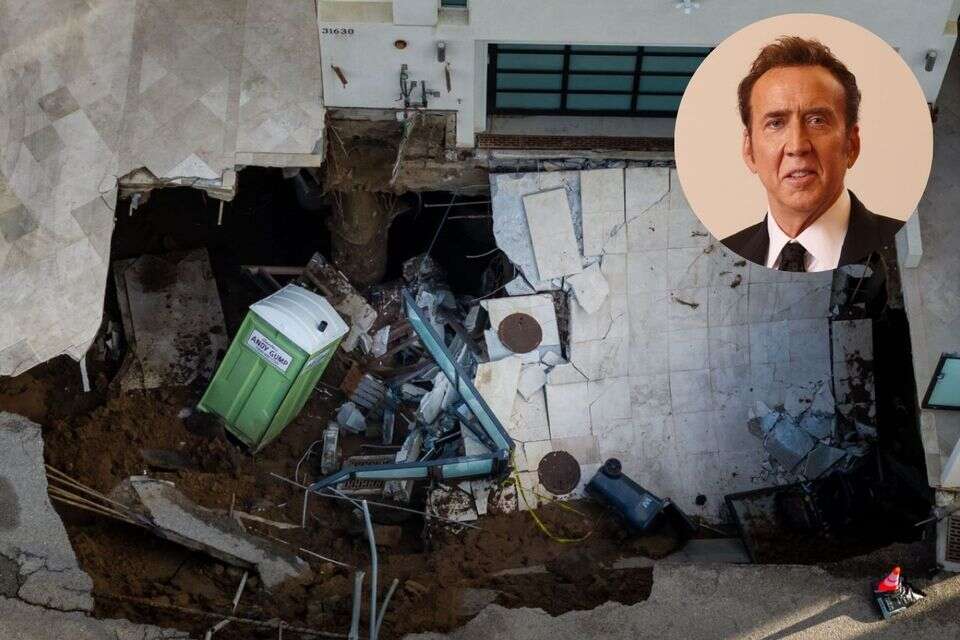 הנזק בבית של ניקולס קייג' ,