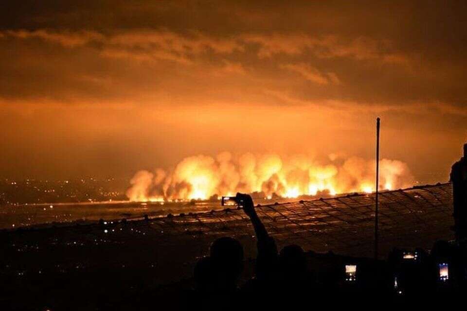 פיצוץ המנהרות ברכס עלי טאהר , רשתות חברתיות