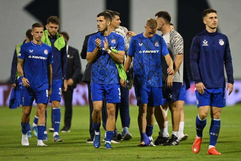שחקני דינמו זאגרב מאוכזבים , Getty Images