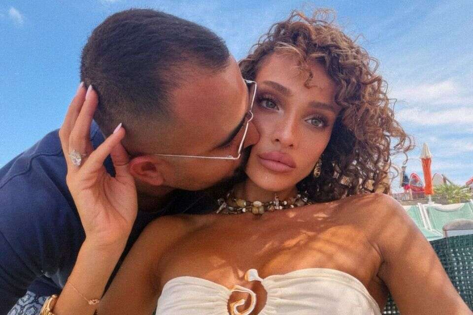 עדן פינס ואושר כהן בחופשה באיטליה , צילום מסך
