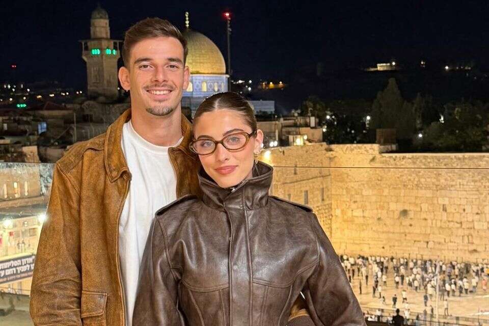 תרצה כהן ובן זוגה בכותל , מתוך עמוד האינסטגרם של תרצה