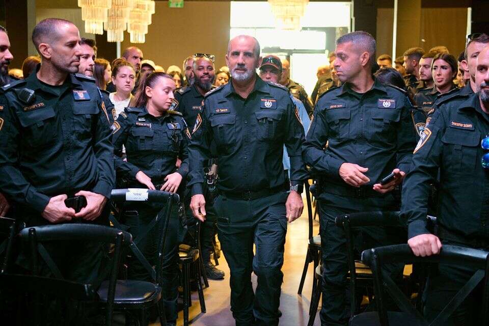 תמונה מהשקת "תוכנית תנופה" , דוברות המשטרה