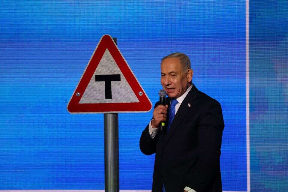 נתניהו בפתיחת הקמפיין , קוקו